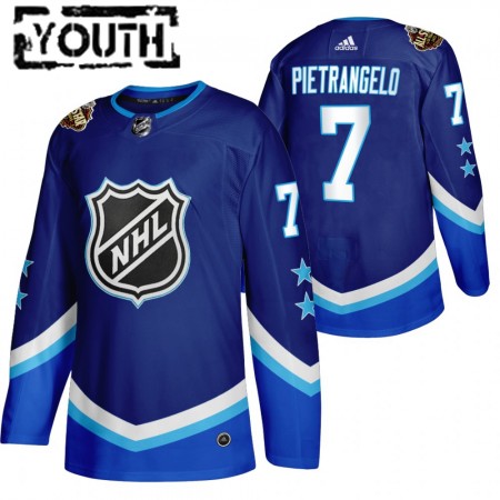 Vegas Golden Knights Alex Pietrangelo 7 2022 NHL All-Star Blauw Authentic Shirt - Kinderen